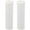 GMBYLBY Confezione da 2 filtri per uso domestico da 25,4 cm, pre-filtro per tubi dell'acqua, in nylon