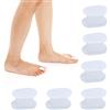 Granvoo 6 Pezzi Separatore Dita Piede, Di Separatori in Gel Morbidi Distanziatori Standard Per Le Dita Dei Piedi, distanziatori per dita in gel utilizzato allevia il dolore da borsiti e dita sovrapposte