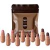 Generico 10 Colori Mini Rossetto Set, Rossetto Matte Vellutato A Lunga Tenuta Non Trasferibile, Collezione Di Mini Bastoncini Labbra Tascabili Per Donne E Ragazze