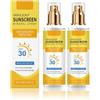 Generic Spray protettivo per il cuoio capelluto, protezione solare SPF 30+, spray protettivo minerale per capelli, spray protettivo UV per riga e aree dirassabili, spray protettivo per il cuoio capelluto