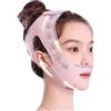 AONAT Maschere Riutilizzabili a V, Maschera per Lifting, Maschera lifting doppio mento, per Anti-Età, Eliminare il Rilassamento Cutaneo