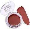 PHOERA Trucco viso guance fard crema opaco fard super miscelabile resistente al sudore pressato fondotinta non grasso tavolozza acquapurity (106 SUNSET)