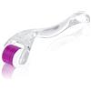 LOPHE Derma Roller, Derma Roller Microneedle 0.5mm Dermoroller, Microaghi Viso Roller Rullo Viso Aghi per Antietà e Smagliature, Micro-Ago Professionale Strumenti di Bellezza(rosa rossa)