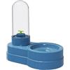septillar Distributore Acqua per Gatti e Cani, 580 ml Automatico Gravità Fontanella Abbeveratoio con Filtro per Cani di Piccola Taglia Gatti Conigli Piccoli Animali (Blu)