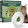 Mallbaola Collare Antiparassitario per Gatto, Protezione Efficace Collare Antipulci Gatto, Naturale, Impermeabile, Regolabile, Collari Antiparassitario per Gatti per Piccoli, Medi e Grandi a Tutte le Razze