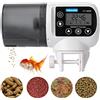 Nobleza - Mangiatoia Automatica Acquario, Distributore Automatico di Cibo per Pesci capacità 200mL Programmabile con Display LCD per Vacanze, Adatto per Acquario & Serbatoio per Pesci e Tartarughe