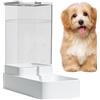 Samuliy Distributore automatico di acqua per animali domestici, distributore automatico di acqua per cani e gatti, 3,8 l, erogatore di acqua per cani e gatti, alimentatore automatico per animali domestici,