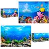 VLYX Sfondo per Acquario 3D in PVC 62x30cm, Tema Marino Ecologico per Acquari d'Acqua Dolce e Salata