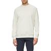 s.Oliver Felpa Girocollo in Misto Cotone con Logo Ricamato, Bianco, L