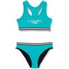 Haute pression Diam Menstruel Léger/Moyen C02 T12a Costume a Due Pezzi, Verde Smeraldo, 12-16 Ans Bambine e Ragazze