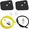 MCHNIC Kit di filtri dell'aria per tagliasiepi Husqvarna 122 HD45 122HD60 322HD60 CHT220 CHT220L, Jonsered HT2223T HT2218, McCulloch SuperLite 4528 523013401