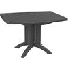 GROSFILLEX 52149002 - Tavolo Vega 118 x 77, Antracite, 118 x 77 x 72 cm