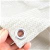 LIUYANYAN Rete Ombreggiante 150 x 335 cm 95% UV Protezione Tessuto Traspirante e Permeabile All'Acqua Hdpe, Telo Ombreggiante Esterno con Occhielli Portare Corda per Balconi Patio, Bianco