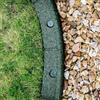 EcoShape FlexiBorder - Bordura per aiuola - Bordura flessibile da giardino per prato all'inglese - vialetti - bordature rialzate - erba artificiale - Verde - Kit 2 x 1 m di lunghezza