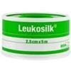 LEUKOSILK ESSITY ITALY SPA CEROTTO IN ROCCHETTO LEUKOSILK IPOALLERGENICO BIANCO 2,5X500 CM - LEUKOSILK - 900057415