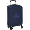 safta Kappa Blue Night - Trolley da cabina 20 pollici, valigia con ruote, lucchetto di sicurezza, valigia leggera, 34,5 x 20 x 55 cm, colore: blu marino, Blu navy, Estándar, Casual