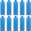 Bizhubmat 10pcs Di Scatole Di Ghiaccio In cristallos, Confezionis Di blocchis | 16x4cm Confezioni Di Congelatori Portatili, Confezioni Da Condizionatore D'aria Per Campeggio, Aria Condizionata, Viaggi