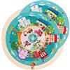 Hape Puzzle Rotondo Con 2 Facce