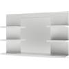 VICCO Specchio contenitore bagno Vicco Wilbur Bianco 78 x 50 cm con ripiani, Model 56242