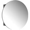 VICCO Specchio contenitore bagno Vicco Loki Antracite 70 x 70 cm con 2 scomparti, Model 56229