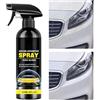 Generic Crystal Shine Protectant - Vernice istantanea per migliorare la lucentezza, 120 ml, con rinnovamento, senza striature, finitura in ceramica, dettagli auto per ripristinare moto, camper, SUV, veicoli