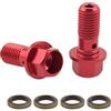 Asudaro Vite in Alluminio Tubo Olio Pompa Freno, Asudaro Vite in Alluminio Moto per Pompa Freno Moto Anteriore E Posteriore M10x1.25mm con Bullone Tubo Filettato per La Maggior Parte Dei Modelli di Auto