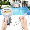 JUANJUAN Tester per misuratore di cloro 2 in 1 PH Tester da PC-102 PH dispositivo di test della qualità dell'acqua di cloro misurazione CL2 per acquario da piscina
