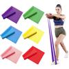 ZSOOQ Yoga Pilates Fascia di resistenza Fitness Fasce di resistenza elastiche Allenamento Stretching Pilates Crossfit Allenamento Attrezzatura da palestra