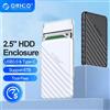 ORICO Custodia per HDD da 2,5 pollici SATA a USB 3.0 Tipo-C Custodia per disco rigido esterno Velocità 5 Gbps SATA SSD Custodia per HDD Scatola di immagazzinaggio da 6 TB