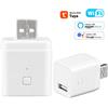 NONE Adattatore WiFi Mini Micro USB 5V, alimentatore USB WiFi con timer intelligente, compatibile con Tuya, Alexa, Google Home, Yandex Alice