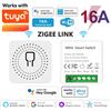 NONE 16A WiFi Smart Switch Modulo interruttore luce fai-da-te a 2 vie Controllo vocale Tuya Smart Life Alexa Google Home per l'automazione domestica intelligente