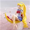 Bandai 15CM Anime Sailor Moon bambola in PVC ragazza giocattolo decorazione torta action figure modello auto ornamento bambola regalo di compleanno per bambini