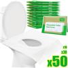 NONE 50/30/10PCS Portatile Usa E Getta Sedile WC di Carta Impermeabile Solubile Acqua Coperture Tipo di Viaggio di Campeggio Hotel Accessori Per il Bagno