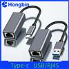 NONE Adattatore Ethernet USB Type C 1000Mbps USB 3.0 RJ45 Scheda di rete per MacBook PC Windows XP 7 8 10 Android Cavo Internet USB LAN