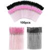 vvocci 100 pz Per Estensione Ciglia Trucco Spazzole Per Ciglia Usa E Getta Spoolies Micro Lash Mascara Bacchette Pettini All'ingrosso