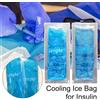 NONE Borsa riutilizzabile per il raffreddamento dell'insulina per diabetici, gel freddo, impacco di ghiaccio, protezione, pillola refrigerata, dispositivo di raffreddamento, isolante, custodia da viaggio