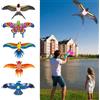 NONE Bambini Aquilone Giocattolo Cartoon Aquila Pieghevole Mini Giocattoli di plastica Aquilone Freno a mano Canna da pesca Farfalle per bambini Giocattolo da esterno per divertimento