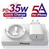 keai Cavo di ricarica rapida PD 35W tipo C per iPhone 11 12 13 14 Pro Max Mini 7 8 Plus X linea dati USB C a ricarica rapida per caricabatterie iPhone