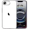 NYFundas Custodia trasparente per iPhone 16e 16 E 15 Pro Max 14 Plus 13 Mini 12 11 X XS XR SE 2022 2020 7 8 6S Accessori per copertura del telefono trasparente