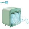 Luckima Ventilatore portatile per condizionatore d'aria Ventilatore da tavolo USB Mini umidificatore d'aria ricaricabile Ventola di raffreddamento da tavolo per ufficio domestico