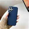 Ricestate Custodia per cellulare in silicone liquido per Apple iPhone 16 15 14 13 12 11 Pro 13 mini X XR Xs Max Custodia antiurto opaca
