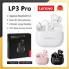 Lenovo Auricolari originali Lenovo Lp3 pro TWS Auricolari Bluetooth 5.3 senza fili HIFI Suono Riduzione del rumore Chiamata HD Cuffie a bassa latenza