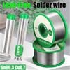 NONE Filo di saldatura senza piombo 0.6/0.8/1.0mm Penna di stagno Nucleo di colofonia portatile Fili per saldatura Sn99.3cu0.7 Saldatore Riparazione Toolds