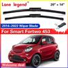 lane legend Per Smart ForTwo 453 C453 A453 2014 - 2022 Spazzole Tergicristallo Anteriori Spazzole Taglierina Parabrezza Parabrezza Accessori 2019 2020 2021