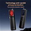 NONE Rilevatore telecamera nascosta Localizzatore GPS per auto anti-spia Dispositivo di ascolto Bug RF Wireless All Signal Scanner Gadget Protezione di sicurezza