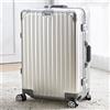 DK Valigia da viaggio in lega di alluminio-magnesio al 100% Bagaglio a rotelle di alta qualità Trolley da 20/24/26/29 '' Valigia da cabina da trasporto