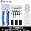 NONE Misura Per Ecovacs T30 Pro Omni / T30 OMNI, YEEDI M12 ULTRA PLUS / M12 Pro + Parti Rullo Principale Spazzola Laterale Filtro Sacchetto per la Polvere Mop Panno