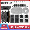 Dreame L40 Ultra / X40 Ultra Aspirapolvere Accessori di ricambio Spazzola laterale principale Filtro HEPA Panni per mocio Sacchetto per la polvere Pezzi di ricambio