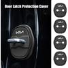 2/4 pezzi serratura portiera auto copertura in silicone anti-collisione per Kia Sportage Rio 3 Soul Picanto EV6 Cerato Niro Telluride Sorento