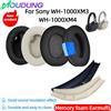 CHONGJIZHE MOUDUNG Cuscinetti di ricambio Fascia per Sony WH-1000XM3 WH-1000XM4 Auricolare Cuscinetti auricolari Cuffie Custodia in pelle Auricolare Paraorecchie